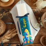 Λαμπάδα Πλακέ Προσωποποιημένη με Σχέδιο Διαστημόπλοιο