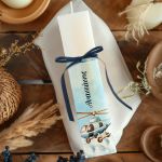 Λαμπάδα Πλακέ Προσωποποιημένη με Σχέδιο Ελικόπτερο