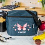 Ισοθερμικό Τσαντάκι Φαγητού Παιδικό με Όνομα, Butterfly Wings