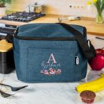 Ισοθερμικό Τσαντάκι Φαγητού Παιδικό με Όνομα, Flower Fantasy