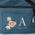 Ισοθερμικό Τσαντάκι Φαγητού Παιδικό με Όνομα, Roses Blossom