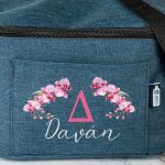 Ισοθερμικό Τσαντάκι Φαγητού Παιδικό με Όνομα, Cherry Blossom