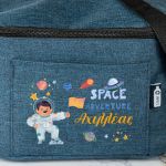 Ισοθερμικό Τσαντάκι Φαγητού Παιδικό με Όνομα, Happy Astronaut