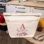 Ισοθερμικό Τσαντάκι Φαγητού Παιδικό με Όνομα, Colorful Blooms