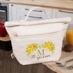 Ισοθερμικό Τσαντάκι Φαγητού Παιδικό με Όνομα, Wild Roses