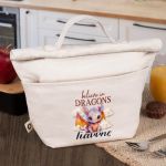 Ισοθερμικό Τσαντάκι Φαγητού Παιδικό με Όνομα, Dragon Fly