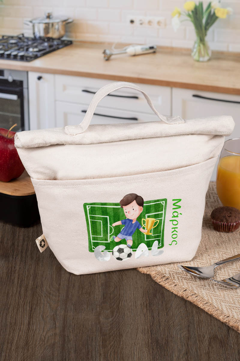 Ισοθερμικό Τσαντάκι Φαγητού Παιδικό με Όνομα, Champion Scorer