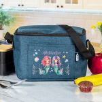 Ισοθερμικό Τσαντάκι Φαγητού Παιδικό, με Όνομα, Twin Mermaid