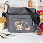 Ισοθερμικό Τσαντάκι Φαγητού Παιδικό με Όνομα, Blossom Swan