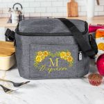 Ισοθερμικό Τσαντάκι Φαγητού Παιδικό με Όνομα, Golden Roses