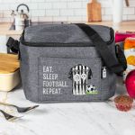 Ισοθερμικό Τσαντάκι Φαγητού Παιδικό με Όνομα, Black King