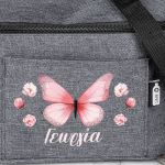 Ισοθερμικό Τσαντάκι Φαγητού Παιδικό με Όνομα, Butterfly Wings