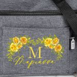 Ισοθερμικό Τσαντάκι Φαγητού Παιδικό με Όνομα, Golden Roses