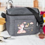 Ισοθερμικό Τσαντάκι Φαγητού Παιδικό, με Όνομα, Cloud Unicorn