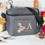 Ισοθερμικό Τσαντάκι Φαγητού Παιδικό με Όνομα, Roses Blossom