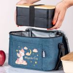 Ισοθερμικό Τσαντάκι Φαγητού Παιδικό, με Όνομα, Cloud Unicorn