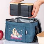 Ισοθερμικό Τσαντάκι Φαγητού Παιδικό, με Όνομα, Moon Sleep