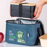 Ισοθερμικό Τσαντάκι Φαγητού Παιδικό με Όνομα, Green King