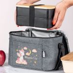 Ισοθερμικό Τσαντάκι Φαγητού Παιδικό, με Όνομα, Cloud Unicorn