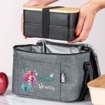 Ισοθερμικό Τσαντάκι Φαγητού Παιδικό με Όνομα, Pink Mermaid