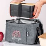 Ισοθερμικό Τσαντάκι Φαγητού Παιδικό με Όνομα, Floral Rainbow