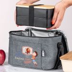 Ισοθερμικό Τσαντάκι Φαγητού Παιδικό με Όνομα, Hoops Hero