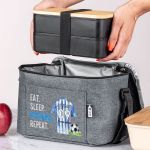 Ισοθερμικό Τσαντάκι Φαγητού Παιδικό με Όνομα, Blue King