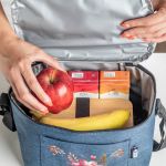 Ισοθερμικό Τσαντάκι Φαγητού Παιδικό με Όνομα, Blossom Hearts