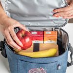 Ισοθερμικό Τσαντάκι Φαγητού Παιδικό με Όνομα, Floral Rainbow