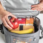 Ισοθερμικό Τσαντάκι Φαγητού Παιδικό με Όνομα, Unicorn In Roses