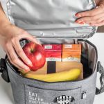 Ισοθερμικό Τσαντάκι Φαγητού Παιδικό με Όνομα, Black King