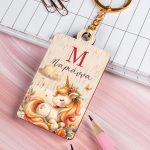 Προσωποποιημένο Μπρελόκ Παιδικό Ξύλινο με Όνομα, Paradise