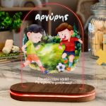 Φωτιστικό για Παιδικό Δωμάτιο με Σχέδιο Ποδοσφαιριστές