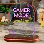 Φωτιστικό για Παιδικό Δωμάτιο με Σχέδιο Gamer Mode