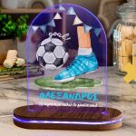 Φωτιστικό για Παιδικό Δωμάτιο με Σχέδιο Σουτ Και Γκολ