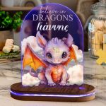 Φωτιστικό για Παιδικό Δωμάτιο με Σχέδιο Δρακάκι