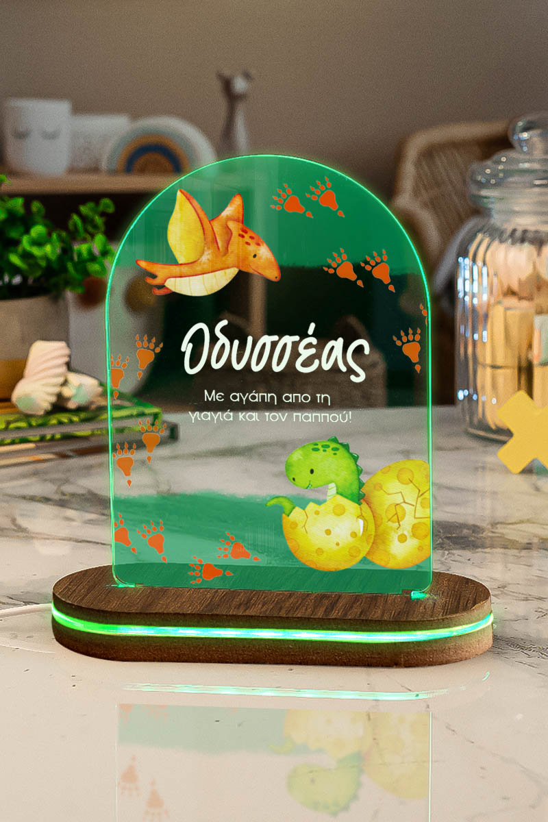 Φωτιστικό για Παιδικό Δωμάτιο με Σχέδιο Ιπτάμενοι Δεινόσαυροι