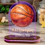 Φωτιστικό για Παιδικό Δωμάτιο με Σχέδιο Μπάλα Μπάσκετ