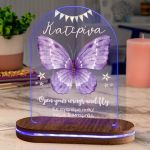 Φωτιστικό για Παιδικό Δωμάτιο με Σχέδιο Πεταλούδα Και Αστέρια