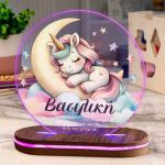 Φωτιστικό για Παιδικό Δωμάτιο με Σχέδιο Μονόκερος