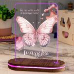 Φωτιστικό για Παιδικό Δωμάτιο με Σχέδιο Πεταλούδα