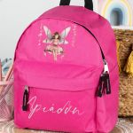 Σχολική Τσάντα Πλάτης Νηπιαγωγείου σε Φούξια Χρώμα, Κούνια