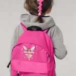 Σχολική Τσάντα Πλάτης Νηπιαγωγείου σε Φούξια Χρώμα, Κούνια