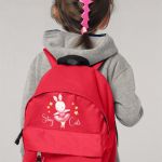 Σχολική Τσάντα Πλάτης Νηπιαγωγείου σε Κόκκινο Χρώμα, Rabbit
