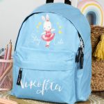 Σχολική Τσάντα Πλάτης Νηπιαγωγείου σε Γαλάζιο Χρώμα, Rabbit