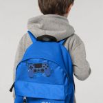 Σχολική Τσάντα Πλάτης Νηπιαγωγείου σε Μπλε Χρώμα, Game On
