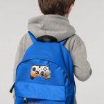 Σχολική Τσάντα Πλάτης Νηπιαγωγείου σε Μπλε Χρώμα, Gamer