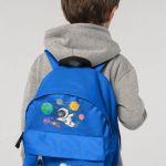 Σχολική Τσάντα Πλάτης Νηπιαγωγείου σε Μπλε Χρώμα, Διάστημα