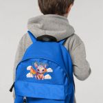 Σχολική Τσάντα Πλάτης Νηπιαγωγείου σε Μπλε Χρώμα, Dragon