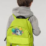 Σχολική Τσάντα Πλάτης Νηπιαγωγείου σε Λαχανί Χρώμα, Διάστημα